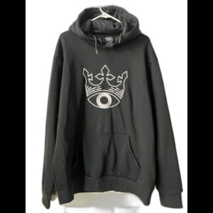 McQueen And The Violet Fog Sweatshirt Mens Sz XL Black White Wiz Khalifa Gin